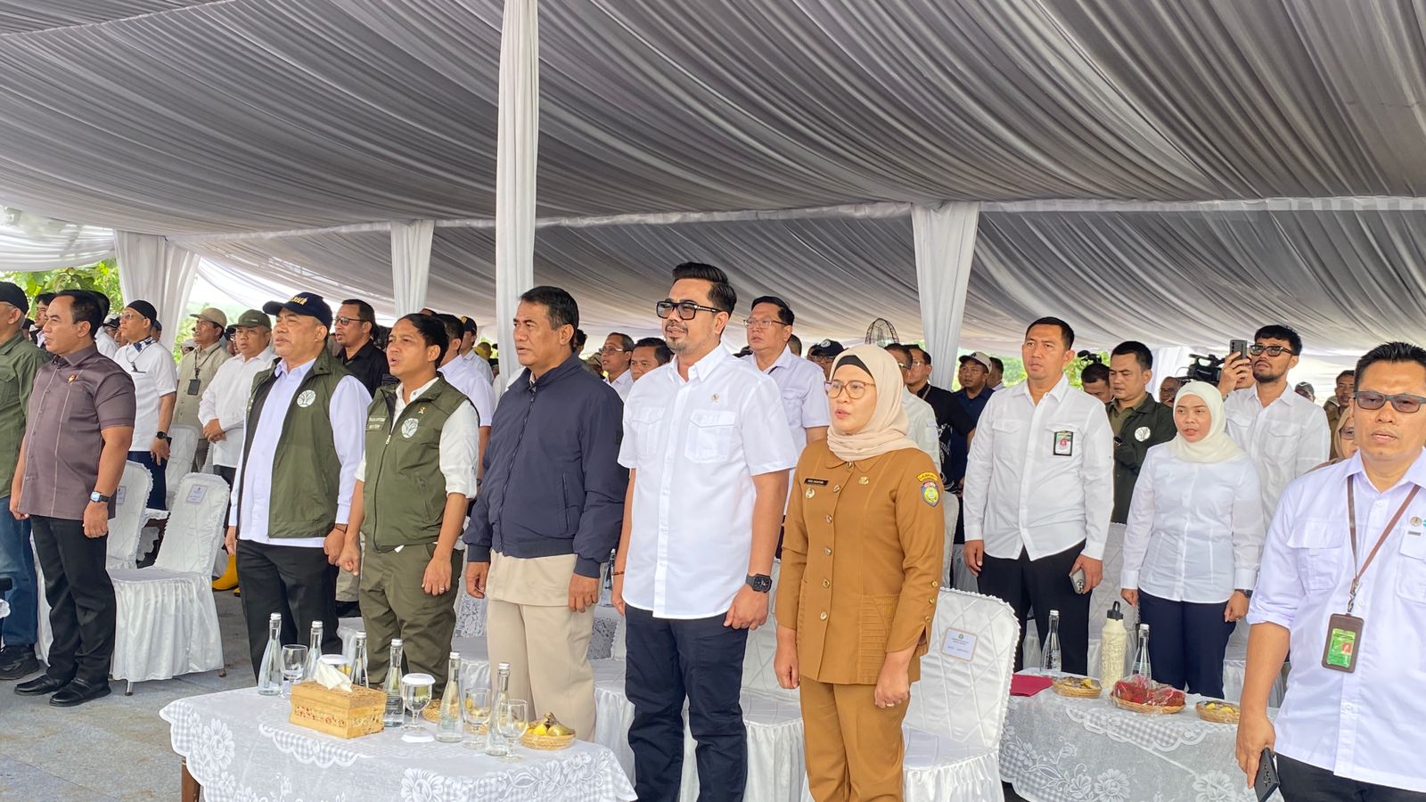 Kolaborasi Kementerian Kehutanan dan Pertanian Gelar Penanaman Agroforestri Pangan di Indramayu