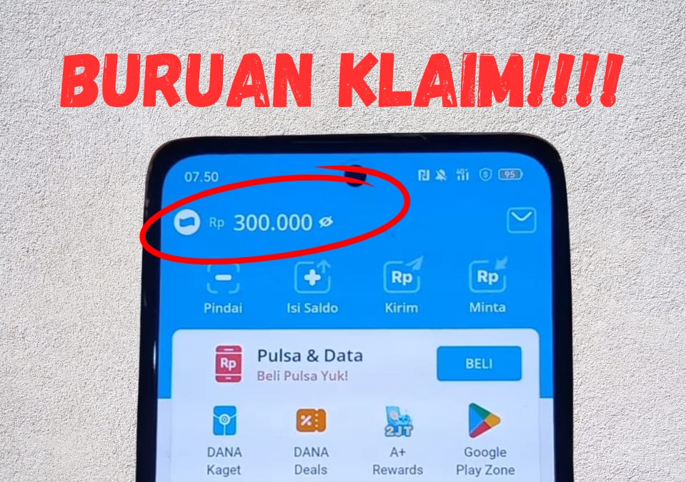 Jangan Sampai Terlewatkan! Buruan Klaim Hadiah Saldo Dana Gratis 200 Ribu, Begini Caranya!