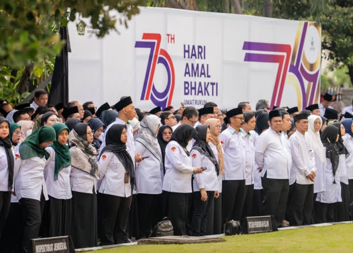 Peringatan Hari Amal Bakti Kemenag ke-79, Wujudkan Kerukunan untuk Indonesia Emas