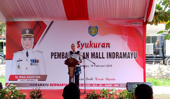 Syukuran Pembangunan Mall Indramayu, Bupati Nina Harapkan Animo Masyarakat Sambut Pusat Perbelanjaan Baru