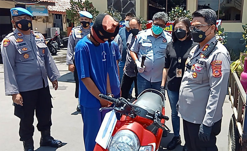 Dua Pencuri Sepeda Motor Asal Krangkeng Indramayu Tertangkap di Cirebon