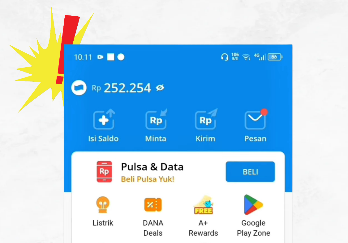 Gak Perlu Ngapa-ngapain! Aplikasi Ini Kasih Saldo DANA Rp350 Ribu Setiap Hari Cuma dari HP!