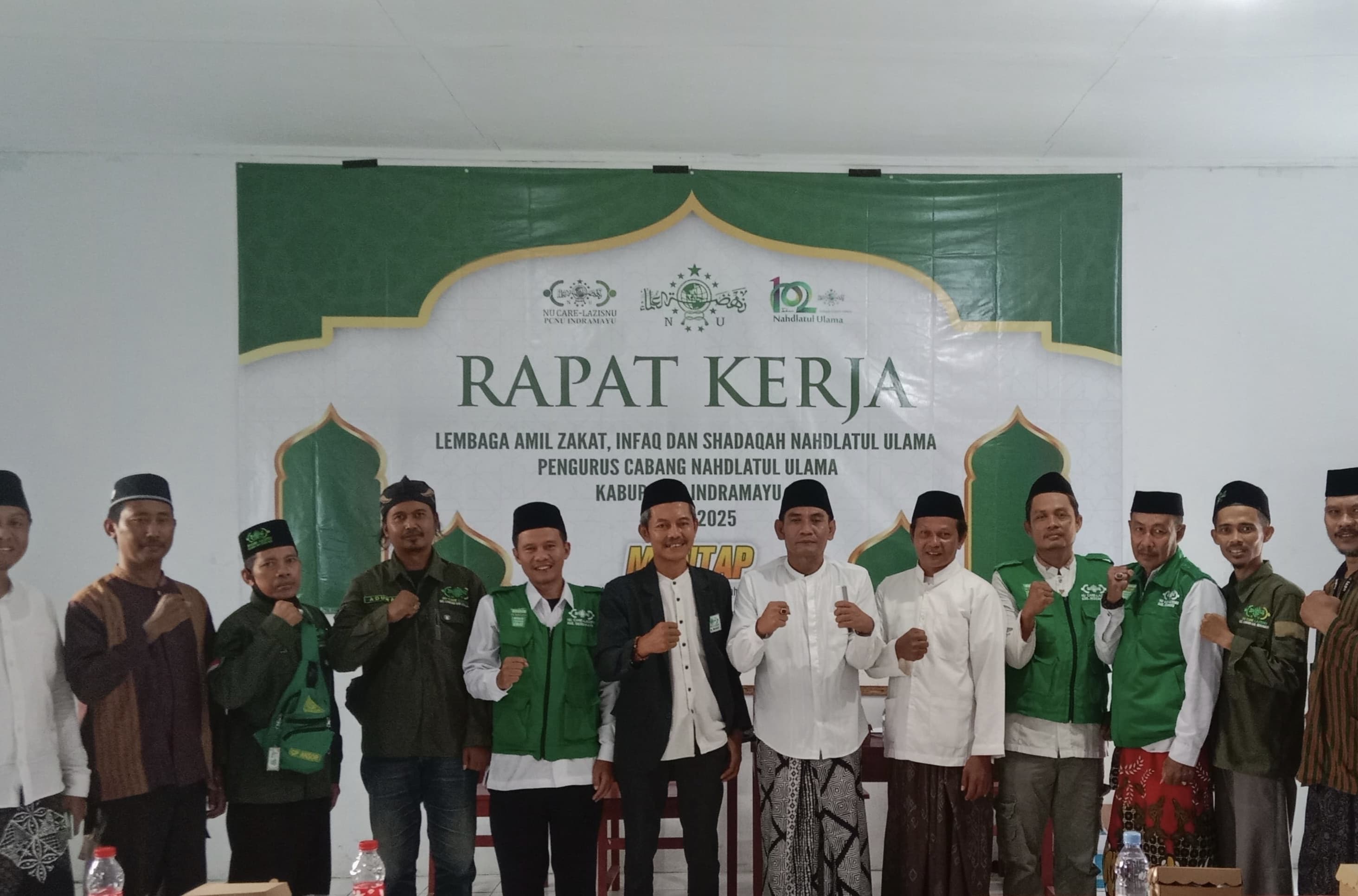 Upzisnu Care Lazisnu Kedokanbunder Ikuti Rapat Kerja Bersama PC Lazisnu Indramayu