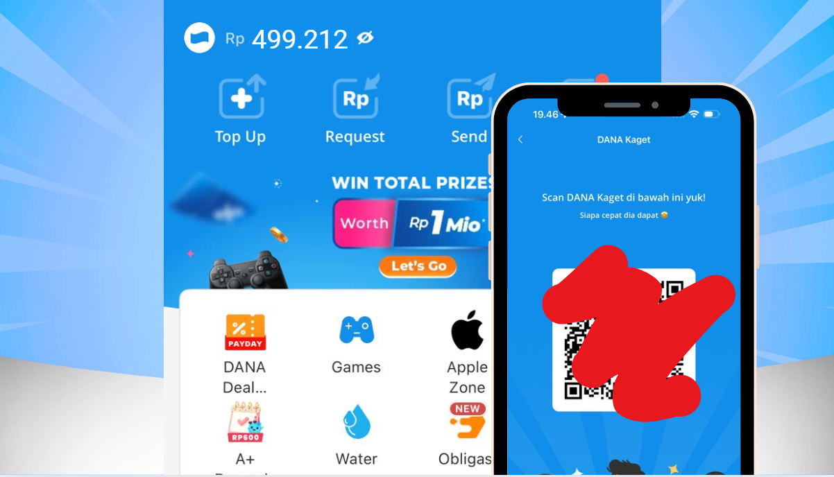 Anda Berhak Klaim Saldo DANA Gratis Rp499.000 melalui Klik Link Saldo DANA Kaget Terbaru Asli Edisi Hari Ini