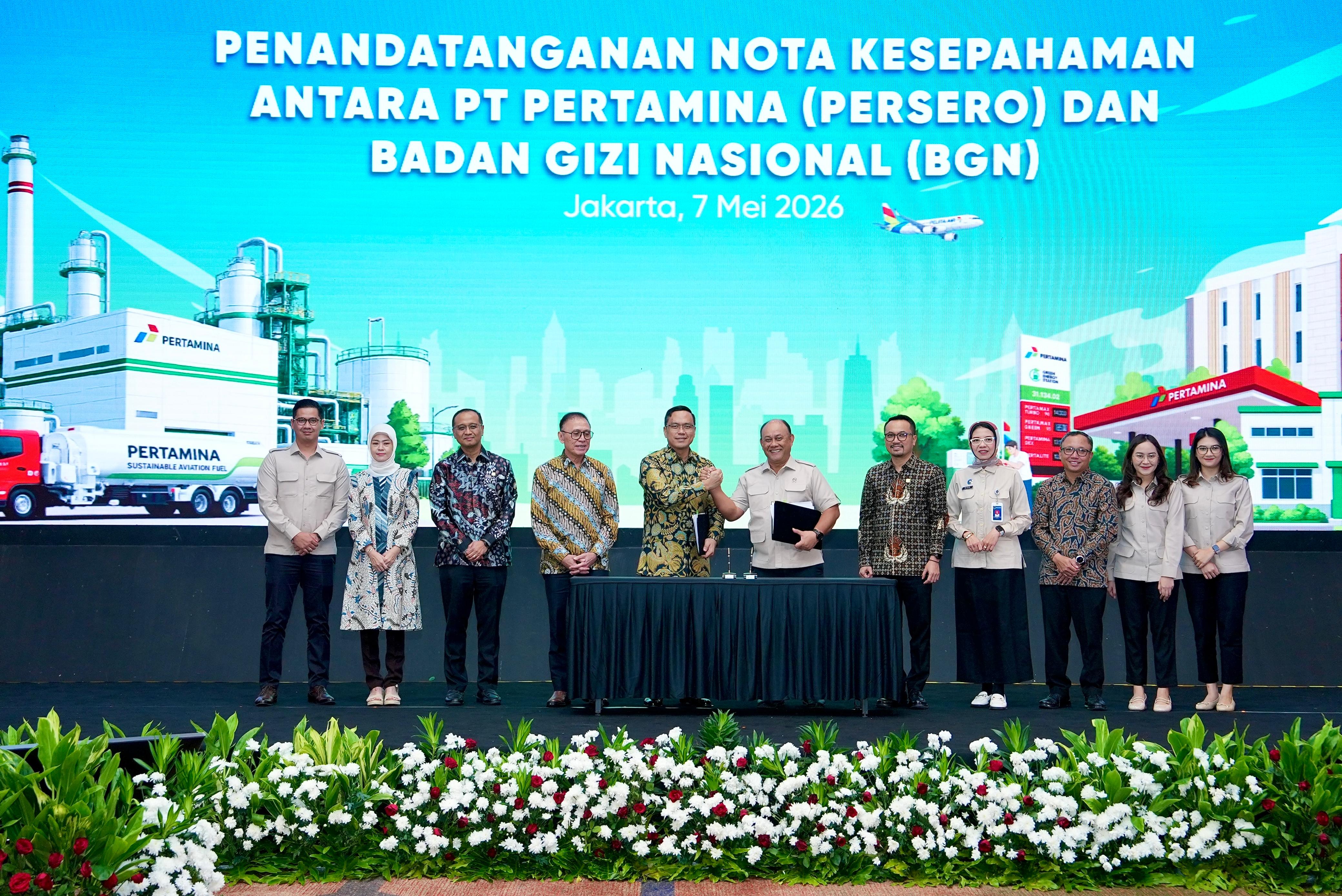 Pertamina dan BGN Dukung NZE lewat Pemanfaatan Minyak Jelantah