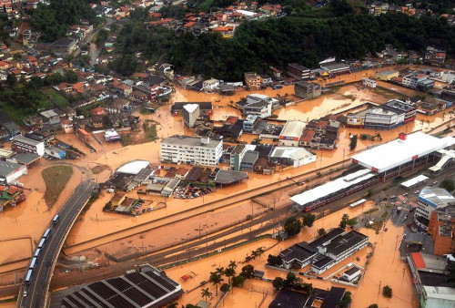 Ngeri, Longsor dan Banjir Menerjang Brazil, 44 Tewas dan 55 Hilang