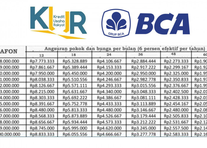 Butuh Modal Usaha Hingga 100 Juta, Berikut Simulasi Angsuran KUR BCA 2025 Rp100 Juta dan Syarat Pengajuannya