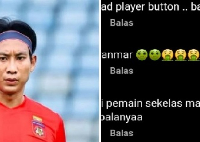 Gegara Tendang Bola Kena Kepala Marselino, Pemain Myanmar Kena Mental, Tutup Komentar Instagram