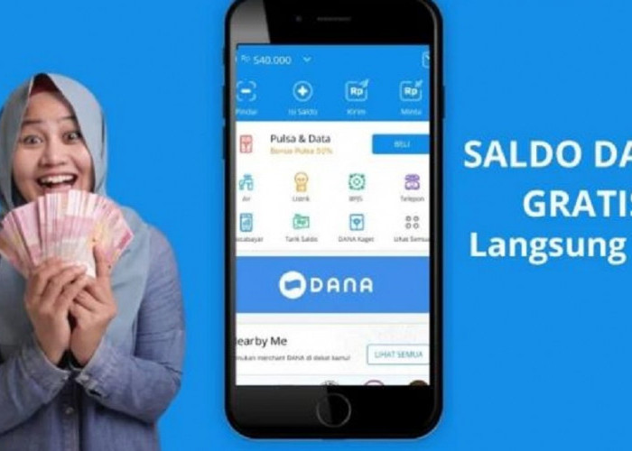 Langung Masuk ke E-Wallet Anda Gak Pake Lama, Berikut Link DANA Kaget Resmi Sebesar Rp500.000 