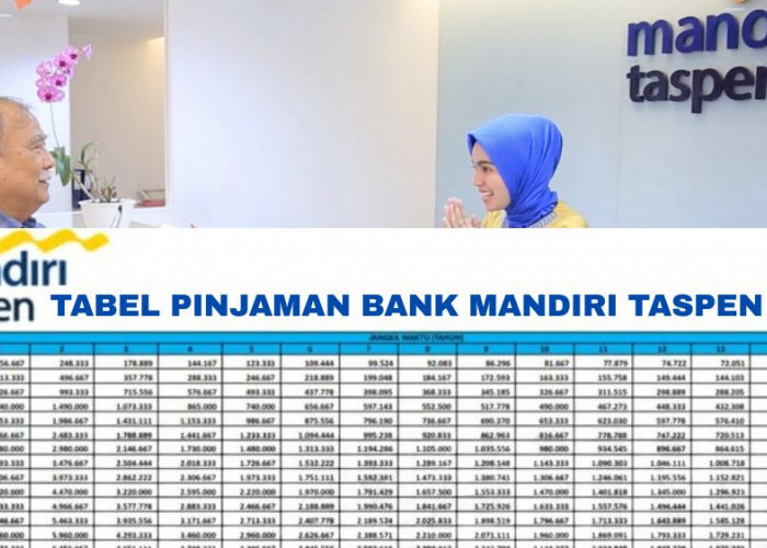 Pensiunan Mau Tambah Modal? Simak Simulasi Kredit Mandiri Taspen Pinjaman 50 Juta, Cicilan 600 Ribuan         