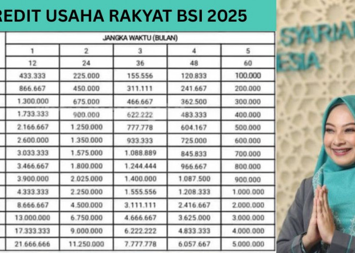 KUR BSI Bebas Riba Ini Cara UMKM Dapat Kredit Sesuai Syariah, Tenor Panjang Tanpa Bunga dan Usaha Makin Berkah