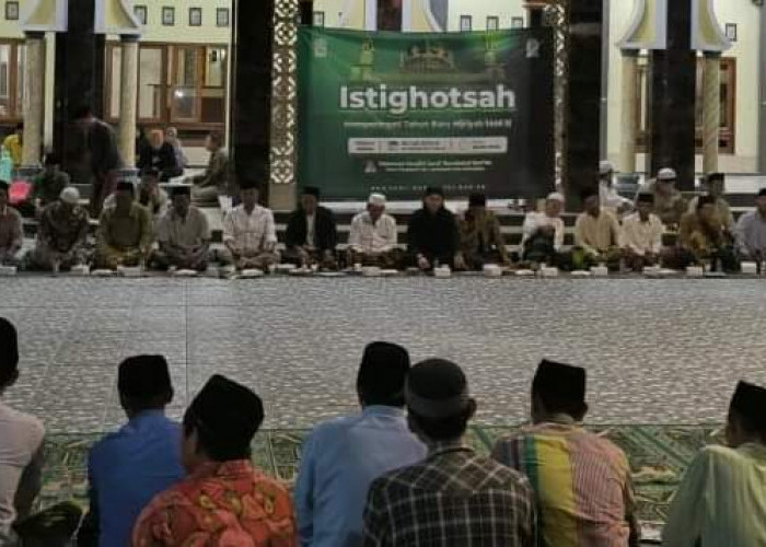 DKM Masjid Desa Tinumpuk Gelar Istigasah Peringati Tahun Baru Islam 1446 H 