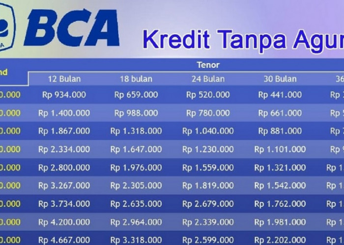 Dapatkan Pinjaman Rp100 Juta Tanpa Jaminan, Ini Skema KUR BCA Tanpa Agunan dengan Bunga Mulai 1 Persen