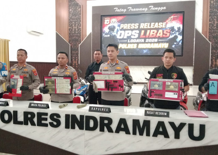 Operasi Libas Lodaya 2026, Polres Indramayu Ringkus 24 Tersangka