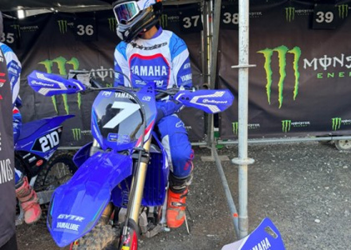 Tampil di YZ BLU CRU FIM Europe Cup SuperFinale, Djanoko Mahija Aribowo Ambil Pengalaman Berharga 
