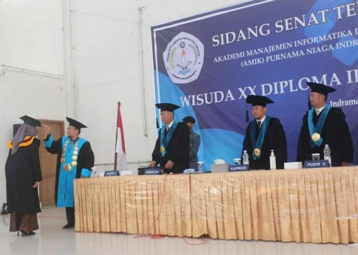 AMIK Purnama Niaga Indramayu Kembali Gelar Wisuda 