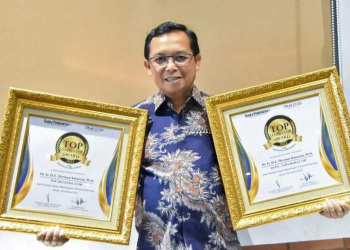 Raih Penghargaan Top Legislator Award 2023. Hero : Saya Dedikasikan Untuk Masyarakat Indramayu dan Cirebon