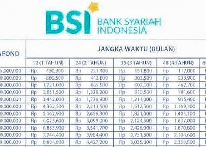Tak Perlu Khawatir Bunga Berbunga, Pinjaman KUR BSI 2025 Tanpa Riba Bisa ACC 100 Juta, Ini Angsurannya
