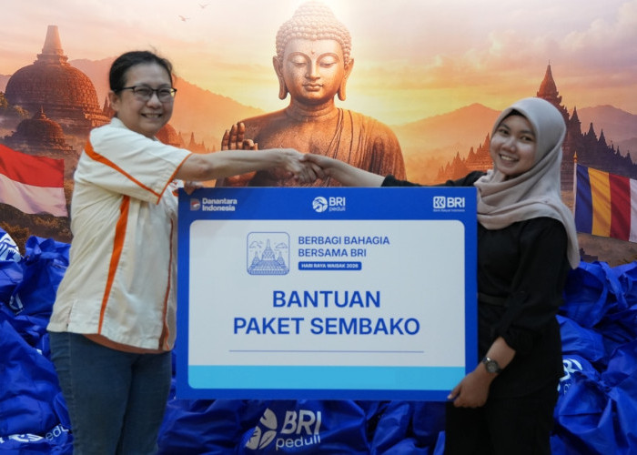 Menebar Kasih dan Kepedulian di Hari Raya Waisak 2026,BRI Salurkan Bantuan1.000 Paket Sembako bagi Umat Buddha