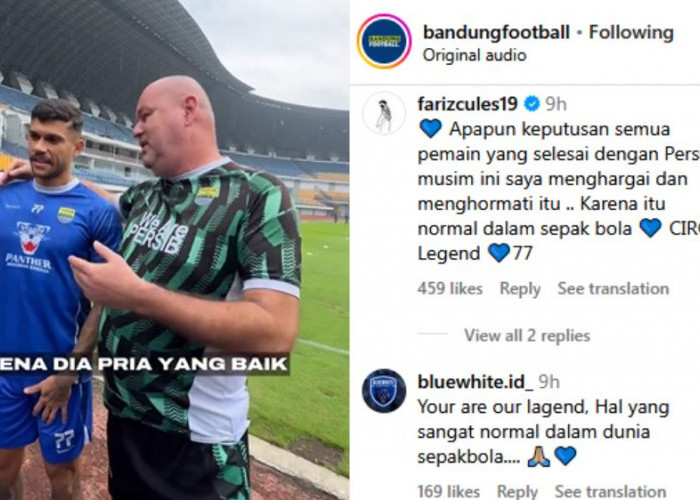  KLARIFIKASI CIRO ALVES! Soal Isu Pertengkaran dengan Bojan, Keputusan Tinggalkan Persib dan Dukungan Fans