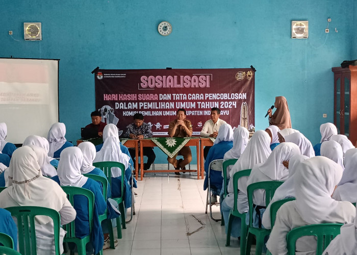 Tingkatkan Parmas KPU Kabupaten Indramayu Gencar Sosialisasi Ke Pemilih Pemula