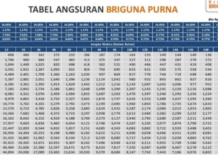 Dapatkan Pinjaman Kredit Pensiunan Bank BRI Hingga Rp500 Juta, Cicilan dan Bunga Flat Mulai 1 Persen!