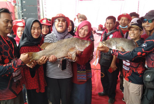 Lomba Mancing Komunitas Bhayangkara Indramayu Fishing, Bupati Nina: Banyak Potensi Wisata
