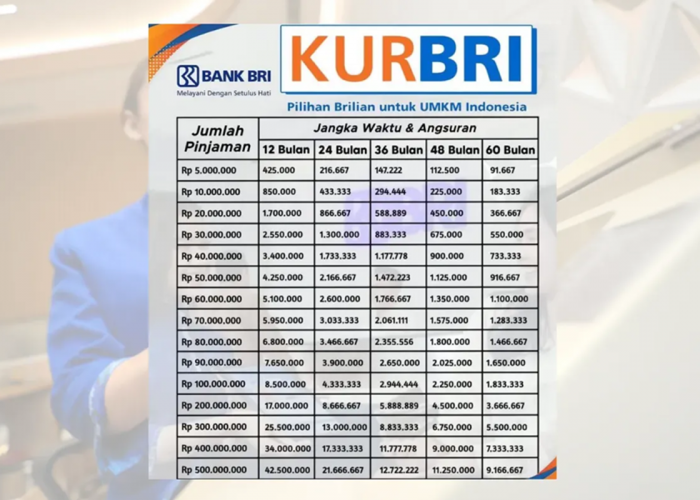 Bunga KUR BRI 2025 Turun Hanya 3 Persen! Pinjaman Modal Usaha Mikro Kini Lebih Ringan