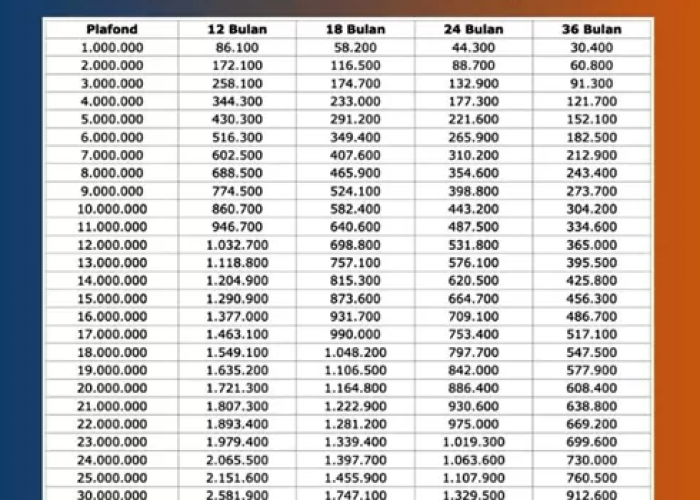 Berapa Cicilan Pinjaman Rp100 Juta KUR BRI 2025? Cek Tabel, Cara Pengajuan, dan Persyaratan Pengajuannya Disin