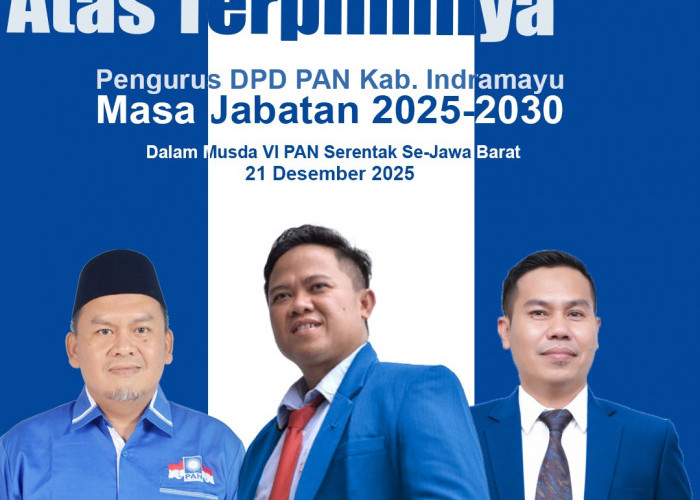 Mantan Dirop BWI Indramayu Surya SE Terpilih Sebagai Ketua DPD Partai Amanat Nasional