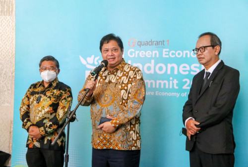 Menko Airlangga: Jaga Kesadaran Terhadap Perubahan Iklim agar PDB Tidak Turun 