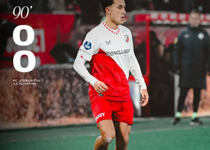 Starter Di Laga Debut! Miliano Jonathans Perlihatkan Penampilan Impresif Di Laga FC Utrecht VS AZ Alkmaar!