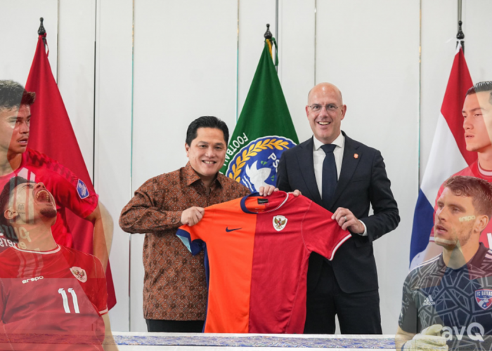 Erick Thohir Buka Kerja Sama dengan Federasi Sepakbola Belanda KNVB, Timnas Indonesia Siap Mendunia!