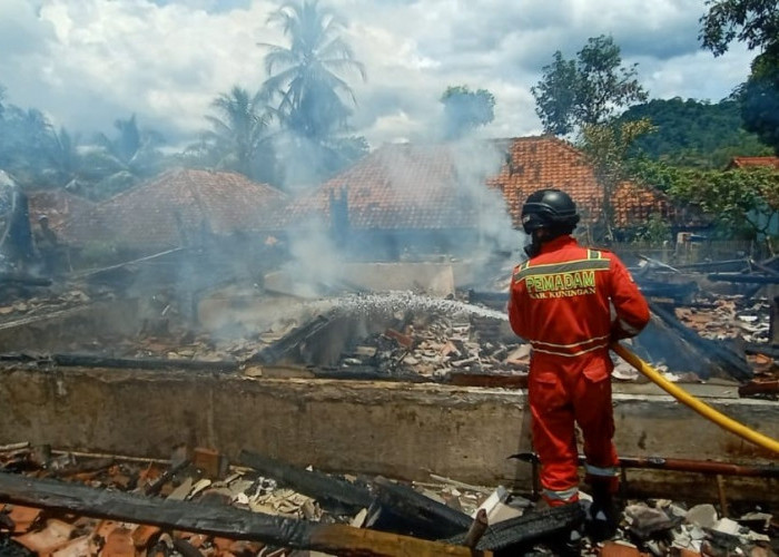 Gara-gara Lupa Matikan Kompor Rumah Raswad Ludes Terbakar, Segini Kerugiannya