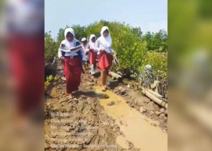 Selama 15 Tahun Jalan Rusak, Warga Desa Eretan Wetan Blok Empang Desak Pemerintah Segera Bertindak