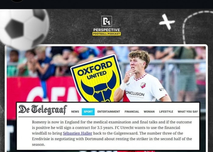 Negosiasi Ole Romeny Dibursa Transfer Musim Dingin! Dijual FC Utrecht Senilai Rp 33,3 Miliar Kepada Oxford