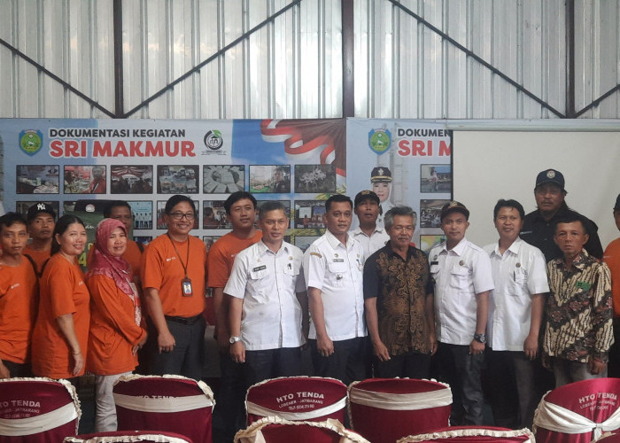 Petani Binaan Bank Indonesia DIY Studi Banding Budidaya Padi Organik di Poktan Sri Makmur