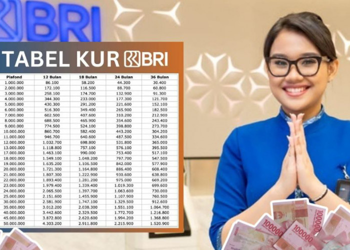 Modal Usaha Rp10 Juta Bisa Cair Lewat KUR BRI Simak Angsuran per Bulan Berdasarkan Tenor Pilihan Anda 