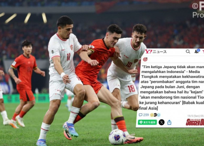 China Ketar-ketir di Grup C, Media Cina Soroti Jepang Akan Turunkan Skuad U-23, Indonesia Diuntungkan?