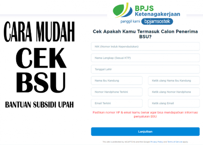 Selamat! NIK Kamu Terdaftar Penerima Bantuan Subsidi Upah (BSU) 2025 Senilai Rp600.000, Ini Cara Ceknya