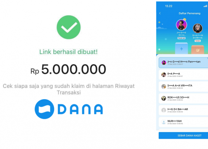 Cair Rp50.000! Ini Dia Link Saldo Dana Gratis Terbaru Hari Ini, Segera Klaim Sebelum Kehabisan