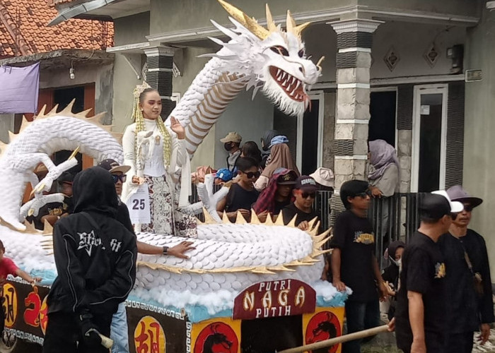 Dewan Kesenian Indramayu Apresiasi Karnaval Ogoh-ogoh Unjungan Buyut Gading