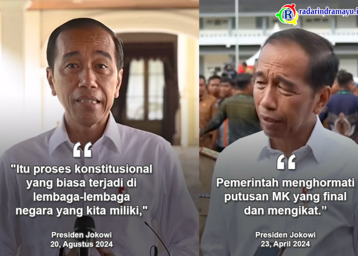 Publik Bandingkan Omongan Jokowi Dulu dan Sekarang Soal Keputusan MK, Simak Kata-katanya, Oh Ternyata