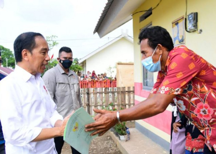 Presiden Jokowi Resmikan Hunian Tetap  Pascabencana Seroja di Provinsi NTB