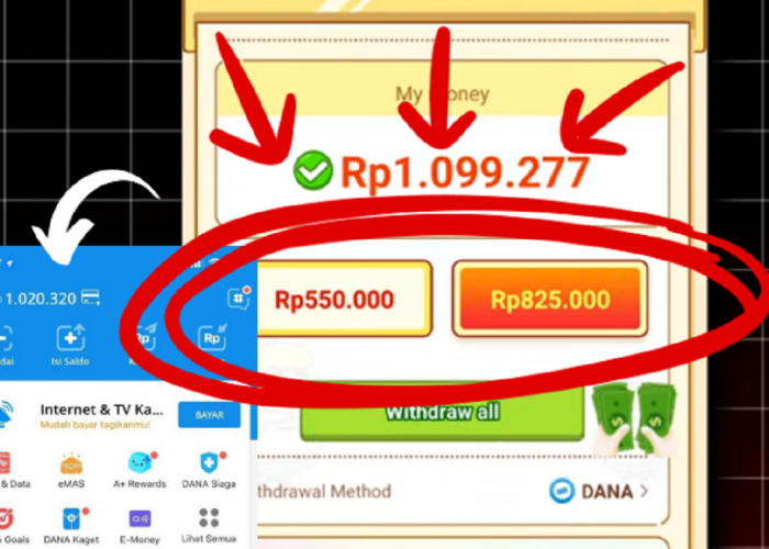 Cuma Main Game Bisa Dapat Saldo Dana Rp825.000? Ini Game Penghasil Uang 2025 Tanpa Undang Teman Terbaru
