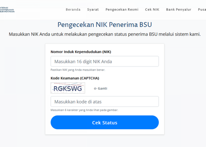 Rezeki Nomplok! BSU 2025 Cair Rp600 Ribu, Cek Status Nama Kamu Sekarang Cuma Pakai NIK
