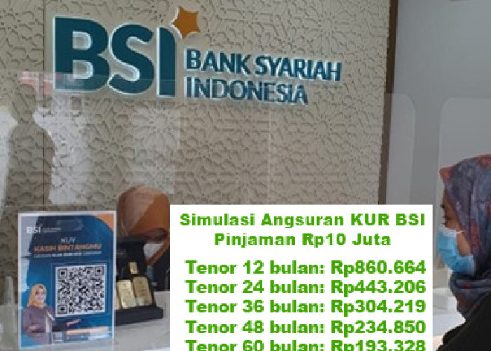 Butuh Modal Usaha Halal! Coba Pinjam Rp10 Juta di KUR BSI, Cicilan Mulai Rp87 Ribu: Tanpa Jaminan, Bebas Riba
