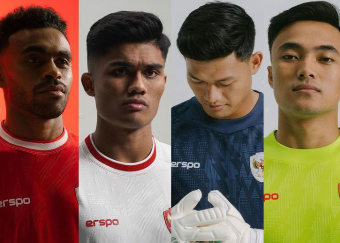 Skuad Garuda Hadir dengan Jersey Baru, Siap Dipamerkan di Laga Kontra Australia dan Bahrain