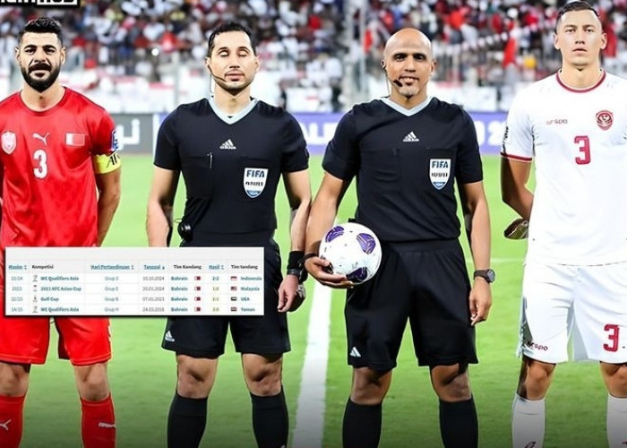 Faktanya Wasit Ahmed Al-Kaf Abot Sebelah, 6 Kali Pimpin Timnas Bahrain Tidak Pernah Terkalahkan!