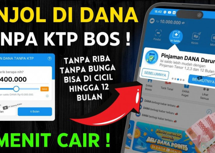 Pinjam Saldo Dana Premium Tanpa Cicil dan Paylater, Bisa Cair 3,4 Juta Tunai Hanya dalam Waktu 3 Menit